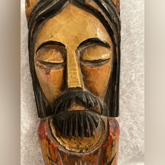 Vintage (probably antique) religious art/icons. Matthew and John? Wall CandleHld - Picture 6 of 15